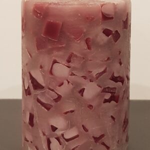 Gebroken Rode Wijnglas